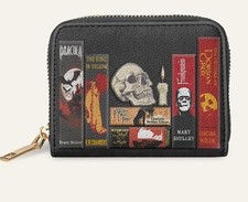 The Codex Of Gothic Tales Mini Wallet Horror Goth Halloween Deadlight Black New