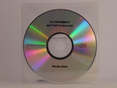 ULTRABEAT BETTER THAN LIFE (E72) 1 Track Promo CD Single auch Plastikhülle ALLE
