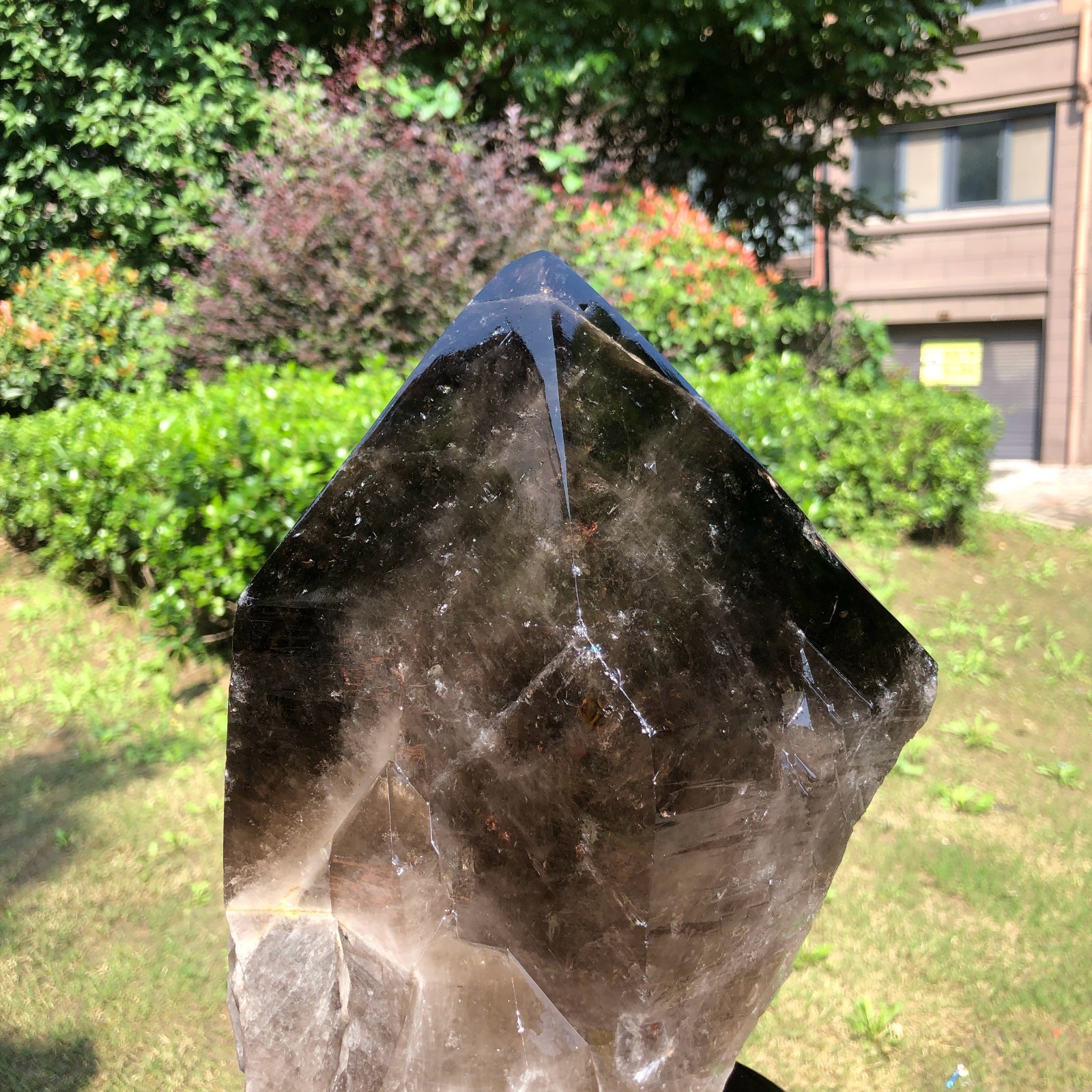 18.61LB Natural Black Crystal Specimen Quartz Crystal Specimen Healing 2373