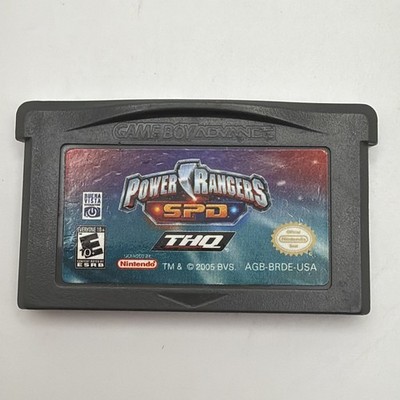 Power Rangers SPD - Nintendo Game Boy Advance GBA - Authentic, Tested & Working