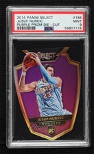 2014 Select Premier Level Purple Die-Cut Prizm 74/99 Jusuf Nurkic PSA 9 MINT lz7
