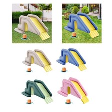 Inflatable Slide Children Climber Slide with Foot Pump Convenient Easy Assembly
