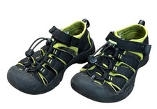 Keen Youth Sandals Newport H2 Water Fisherman Shoes 1 Black Washable Hiking