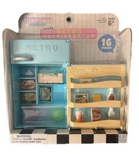 Teeny Tinies Retro Refrigerator 16 Minis New