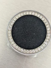 LAB GROWN Ladies Steel Diamond Bezel For Rolex 26mm .85 Cts LAB GROWN  diamonds