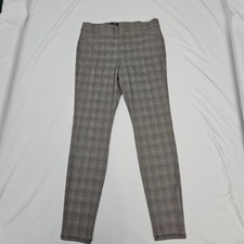 Simply Vera Vera Wang Women's Large Pants Flat Front Skinny Stretch