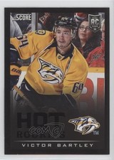 2013-14 Panini Rookie Anthology Score Update Black Victor Bartley #747 2o7