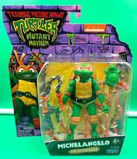 2023 New TMNT MUTANT MAYHEM Michelangelo The Entertainer Action Figure 4