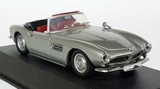Minichamps 1/43 - 430 022508 BMW 507 Cabrio Silver Diecast model Car