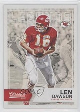 2016 Panini Classics Legends Len Dawson #149 HOF 0uf1