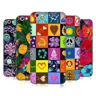 OFFICIAL SUZAN LIND COLOURS & PATTERNS SOFT GEL CASE FOR OPPO PHONES