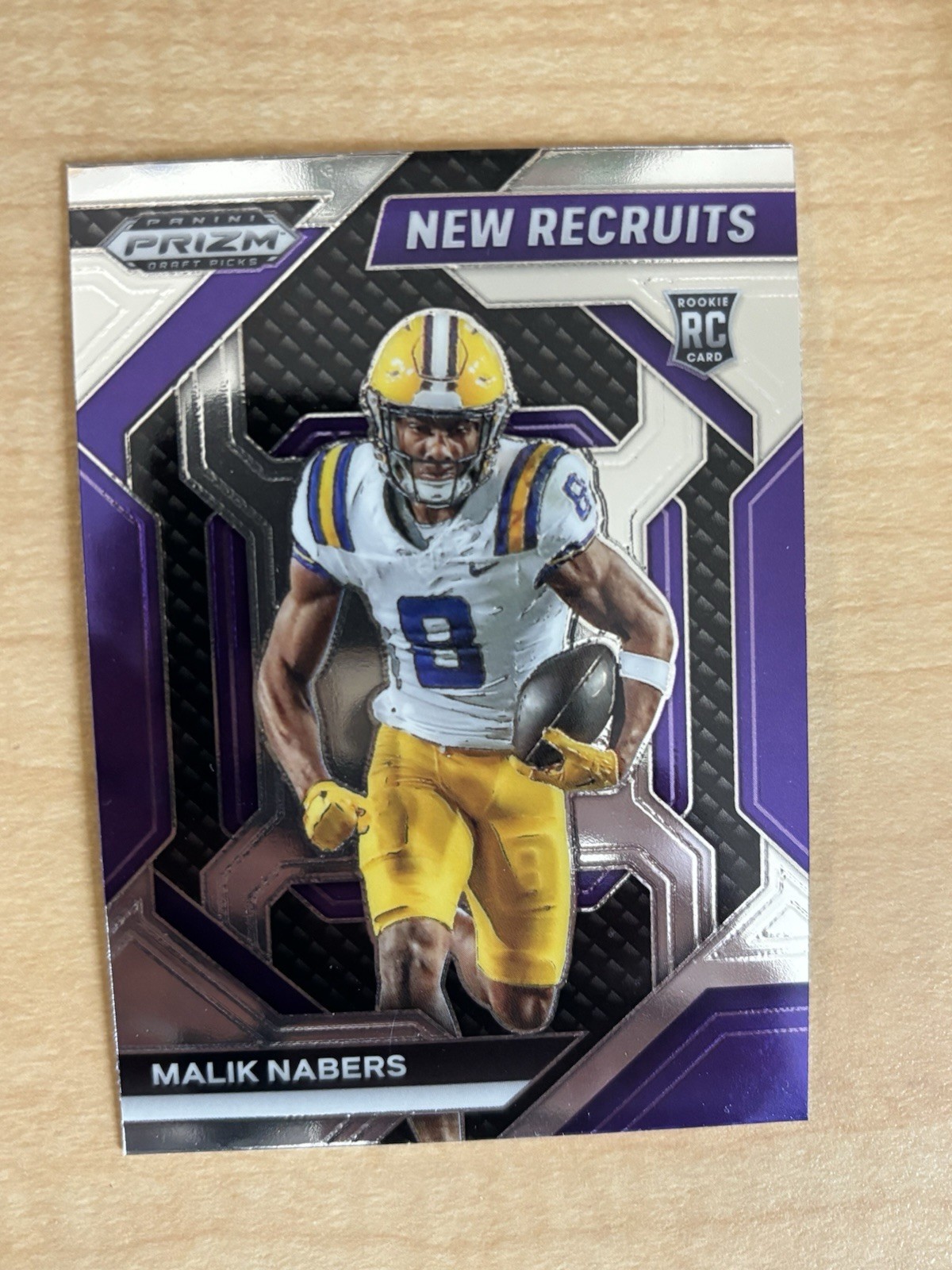 2024 Panini Prizm Draft Picks #NR-MNS Malik Nabers New Recruits
