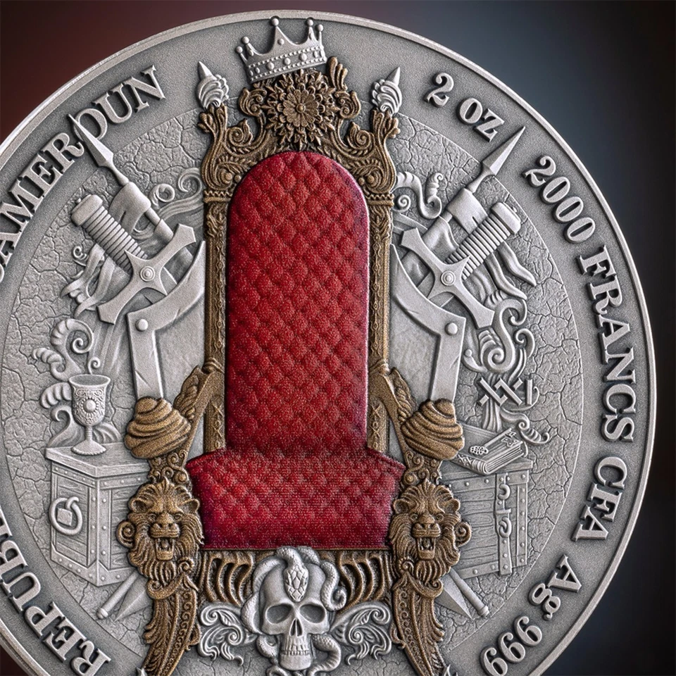 FRENCH EMPIRE The Legacy of the Greatest Empires Silver Coin Mint XXI Cameroon - Image 4 of 4