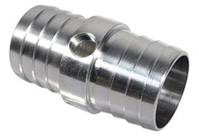  Radiator Hose Barb Coupler with 1/8" NPT Port 1-1/4" Steam Tube Adapter for 
