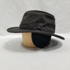 Tilley Endurables Tec-Wool Bucket Fedora Hat TTW2 Ear Flaps Mens 8