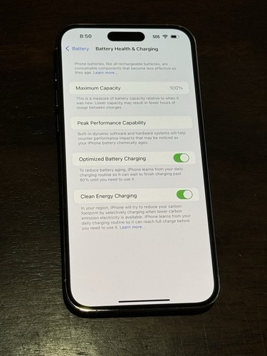 Apple iPhone 14 Pro Max 256 Go (Désimlocké) Argent - Photo 4 sur 5