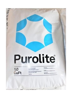 Purolite C-100E Cationic Resin Replacement for Water Softener 1 CuFt Bag Media