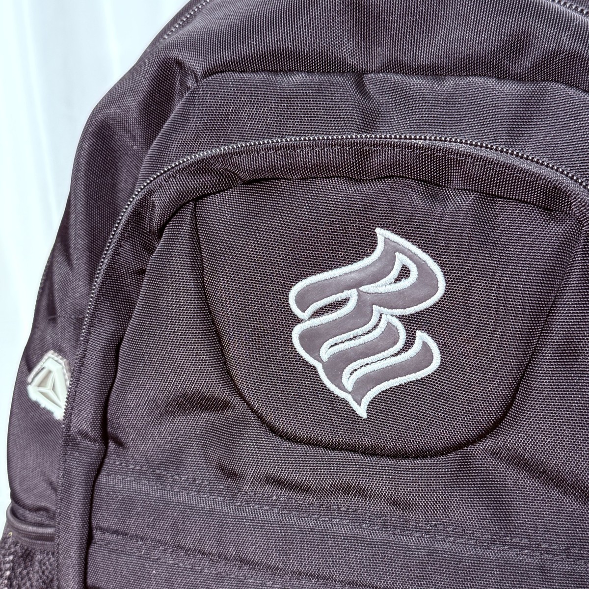 Rocawear Backpack Black Y2K Hip Hop Streetwear Laptop School Bag