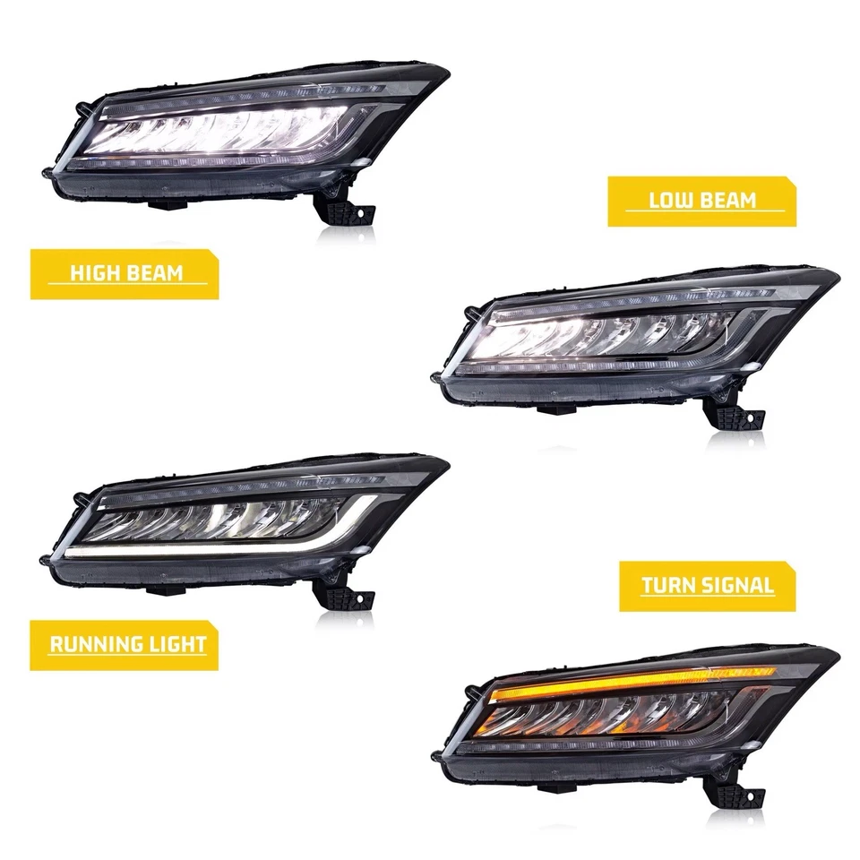 Faro LED Inginuity Time/Vland para Honda Accord 2008-2012 8ª generación Touring Foto 3 de 4