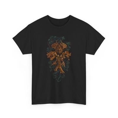  World of Warcraft Druid WoW black Funny ahirt top tee gaming 