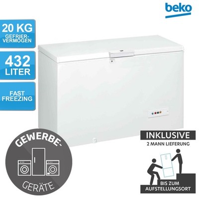 Beko ACO 432EBP Gefriertruhe 20 kg 432 l SpaceMax-Systems Fast Freezing 2ML