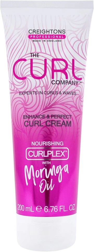 The Curl Company Enhance & Perfect Curl Cream (200ml) - Professionally Formulat