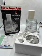 Kitchen Aid KFP350WH 5 CUP Little Ultra Power Food Processor White New In Box
