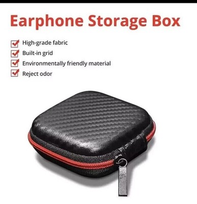 Tragbares Headset Kopfhörer Hartschale Aufbewahrungstasche Box Tasche Schale Ohrhörer