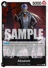 2024 One Piece Card Game: OP06 - Absalom (#OP06-081, Foil, Rare, Near Mint)