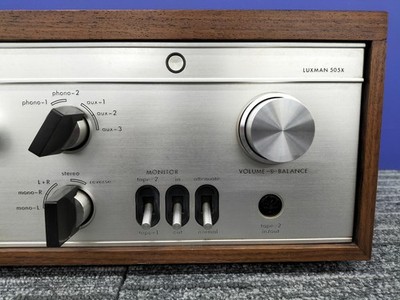 LUXMAN SQ505X Integrated Amplifier 35W 8Ω Phono Vintage Audio