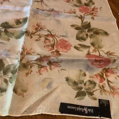 Scarf Polo Ralph Lauren 100% Silk 35