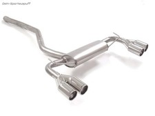 Ragazzon Duplex Sportauspuff Jeep Renegade je 2x80mm gerollt gerade