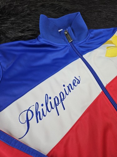 My Philippines 3 Stars and Sun Trainingsjacke Reißverschluss Herren (M) bestickt - Bild 2 von 10