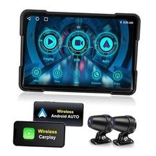 Motorcycle Carplay Android Auto, Motorbike GPS Navigation System, GPS for