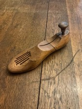 vintage single wooden shoe stretcher