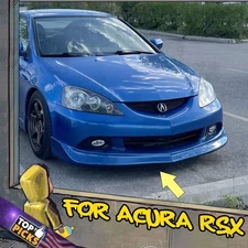 Fits 05-06 Acura RSX Mugen Style Front Bumper Lip Chin Spoiler JDM Body Kit