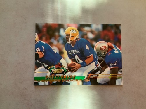 BRETT FAVRE CARDS ROOKIES STADIUM CLUB MAZZO SUPERIORE ALTRI - SCEGLI TU - Foto 15 di 15