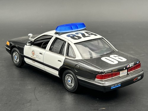 1/24 25 Blue Federal Signal Vista Lightbar Kentucky Mass State Police Sheriff - Picture 9 of 13