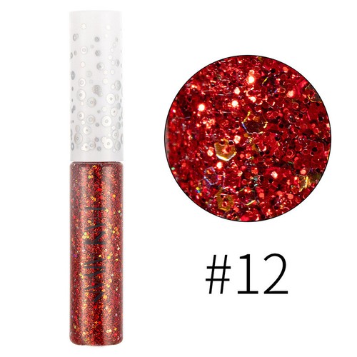 Eye Makeup Glitter Sequins Liquid Eyeshadow Diamond Eyeliner Waterproof Make Up - Picture 23 of 23