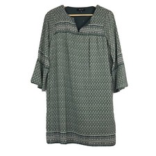 MADEWELL Startland Bell Sleeve Tunic Dress Retails for $168