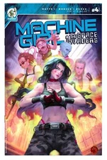 Machine Girl & the Space Invaders 4 High Grade Red 5 Comics (2020) 