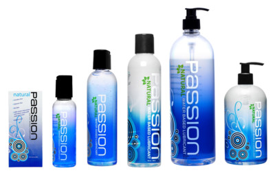 Passion Natural H2O Wet & Slippery Water Based Lube Lubricant - Choose Size  | eBay