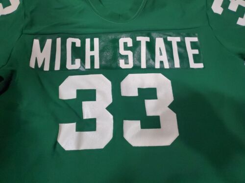 AMAZING VINTAGE SAND KNIT MEDALIST INDUSTRIES MICHIGAN STATE JERSEY MEN'S LARGE - Picture 2 of 7