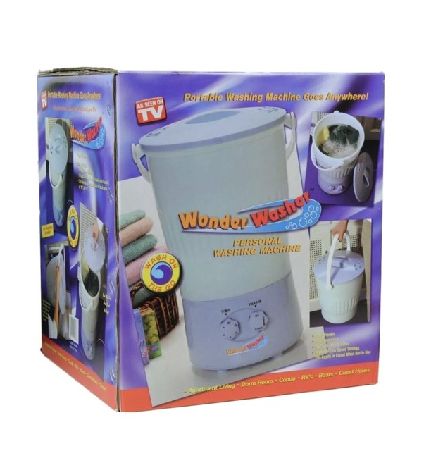 Wonder Washer 2380 Personal Portable Washing Machine for sale online eBay
