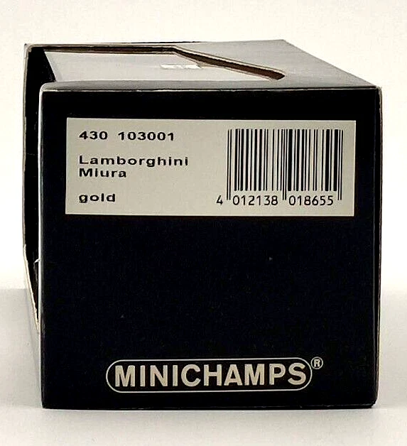 LAMBORGHINI MIURA 1/43 MINICHAMPS 430103001 - Immagine 2 di 4