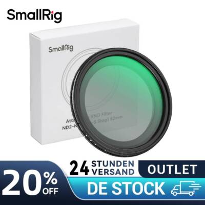 SmallRig 52mm VND Filter Magnetischer Variabler ND Filter ND2-ND32 4215