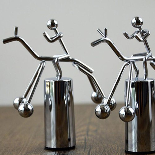 Riding Balance Toy Horse Riding Toy Balance Tumbler Toy Bookshelf Figurine - Bild 4 von 12