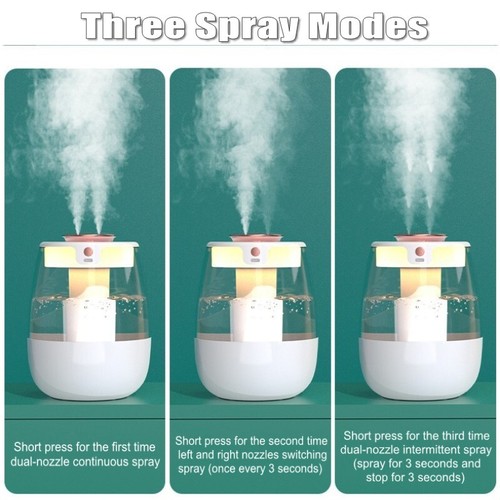 1500mL Ultrasonic USB Aroma Humidifier Air Purifier Essential Oil Mist Diffuser - Picture 6 of 14
