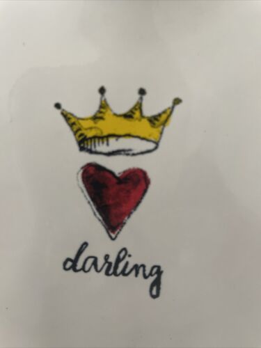 Piatto cara a forma di cuore Rae Dunn San Valentino - Foto 2 di 6