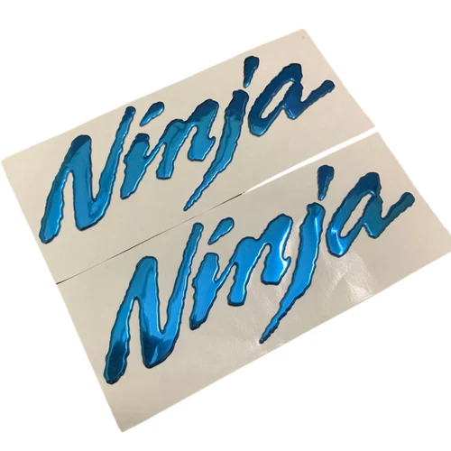 Fairing Tank Blue 3D Sticker Decal For ZX10R ZX6R ZX14R NINJA250R 300R 400 650R